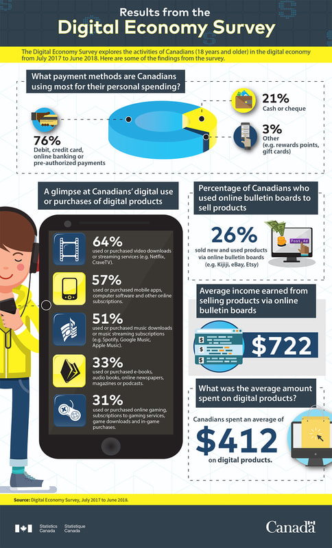 Digital Economy Survey Infographics